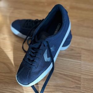 Converse, men 7.5, women 9